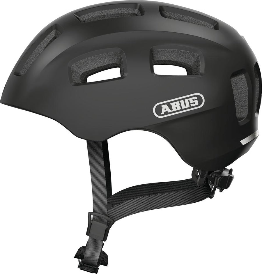 Abus Kinderhelm Youn-I 2.0 velvet black S 48 bis 54cm