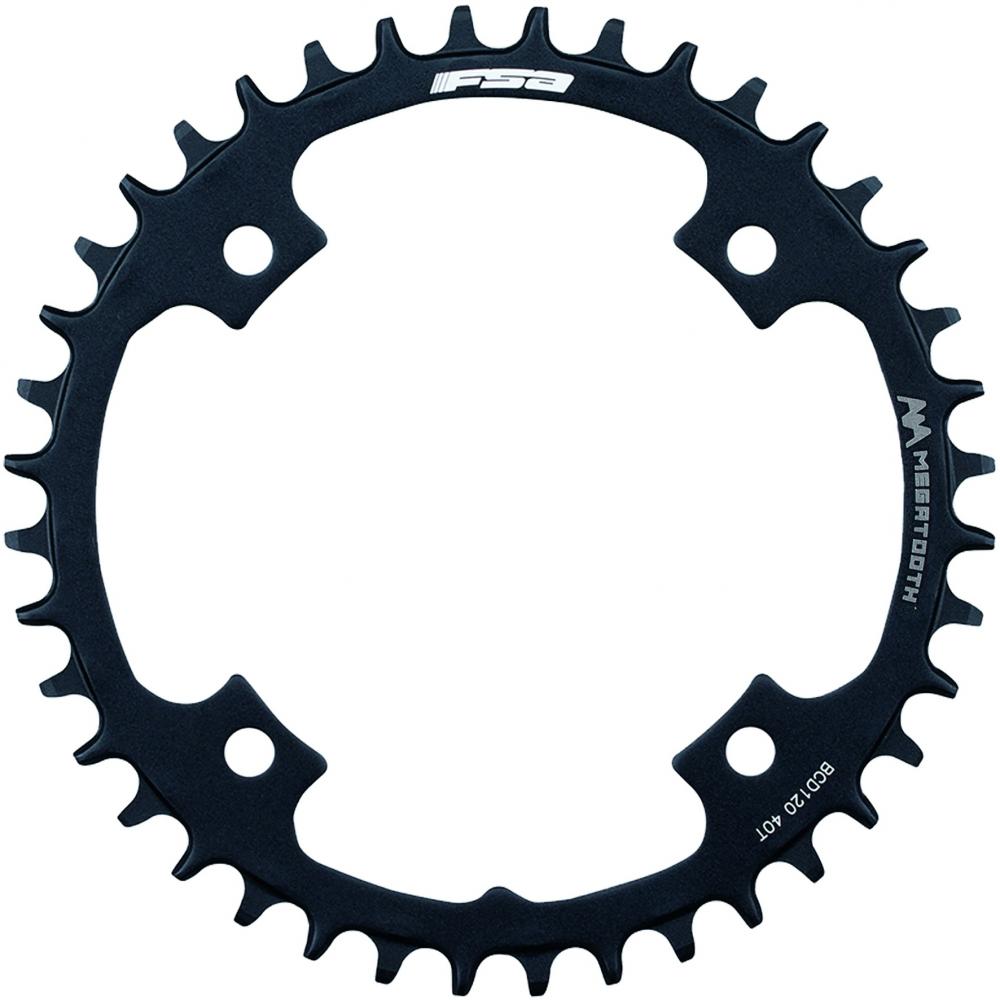 FSA Kettenblatt Road Omega Megatooth 4-Arm 1x 120 mm x 40 T Schwarz