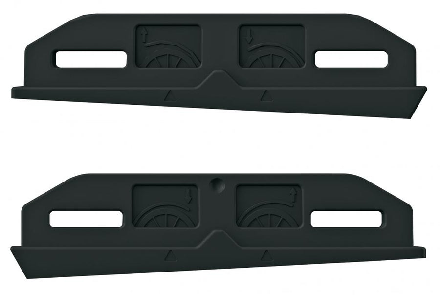 SKS Mudrocker Rahmenadapter Rear  gummierte Auflage für Höhenverstellung des Schutzblechs, schützt den Rahmen, ideal für verschiedene Rahmengrößen