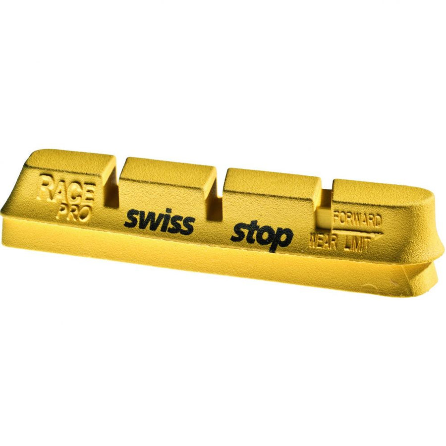 SwissStop RacePro Yellow King Bremsbeläge für Carbonfelgen - höchste Bremsleistung
