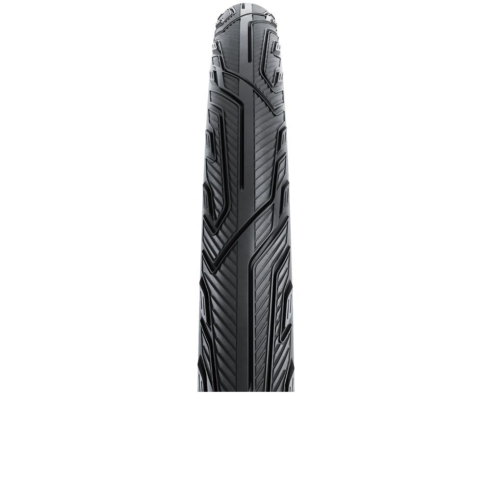 Continental Pure CONTACT Urban-Reifen 27,5x2,40" mit Pannenschutz, E-50 Zulassung und markantem Profil.