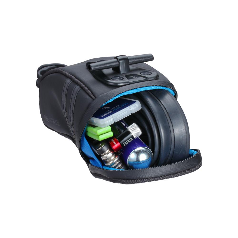 BBB Cycling BBB Satteltasche CurvePack reflect L schwarz - geräumige Rahmentasche in L