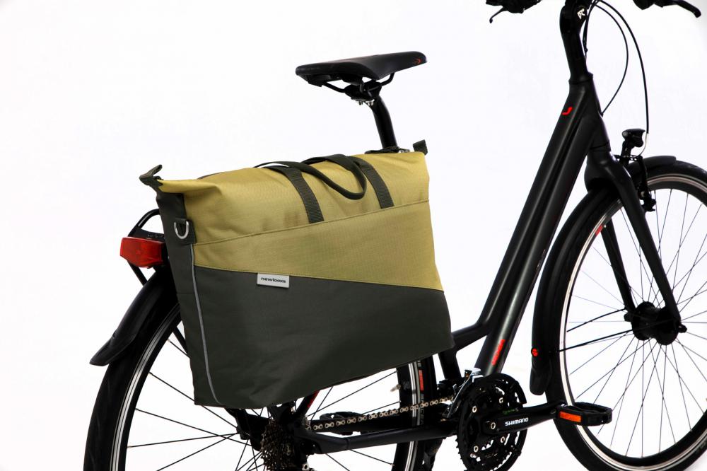 New Looxs Radtasche Osolo Tendo Olive/Yellow 15 Zoll Olive - multifunktionale Fahrradtasche