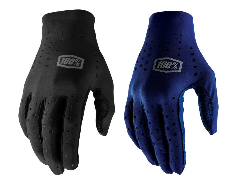 100% Sling gloves L navy - ultraleichte, atmungsaktive MTB-Handschuhe