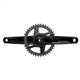SRAM Kurbelgarnitur Rival 1 WIDE 175 mm - breite Kettenlinie für maximale Gravel-Freiheit