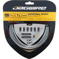 Jagwire Bremszugset Universal Sport 3000 mm Weiß geflochten - sanfte, kraftvolle Bremsperformance