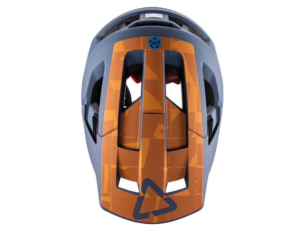 Leatt MTB All Mountain 4.0 Fahrradhelm Größe S Rust - 360° Turbine Technologie & maximale Belüftung