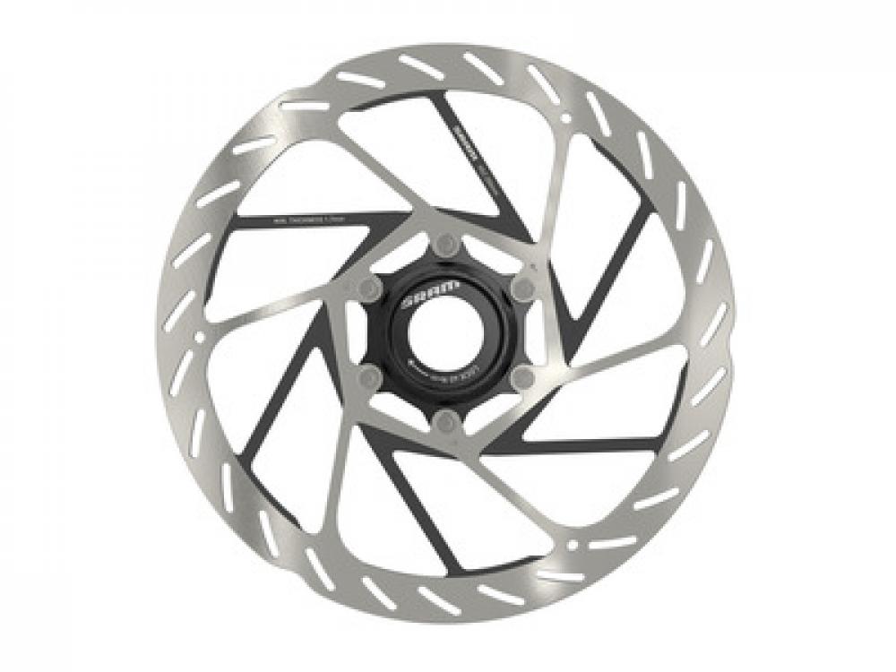 SRAM Bremsscheibe HS2 Centerlock 200 mm - leistungsstarke MTB-Scheibe mit Top-Wärmemanagement