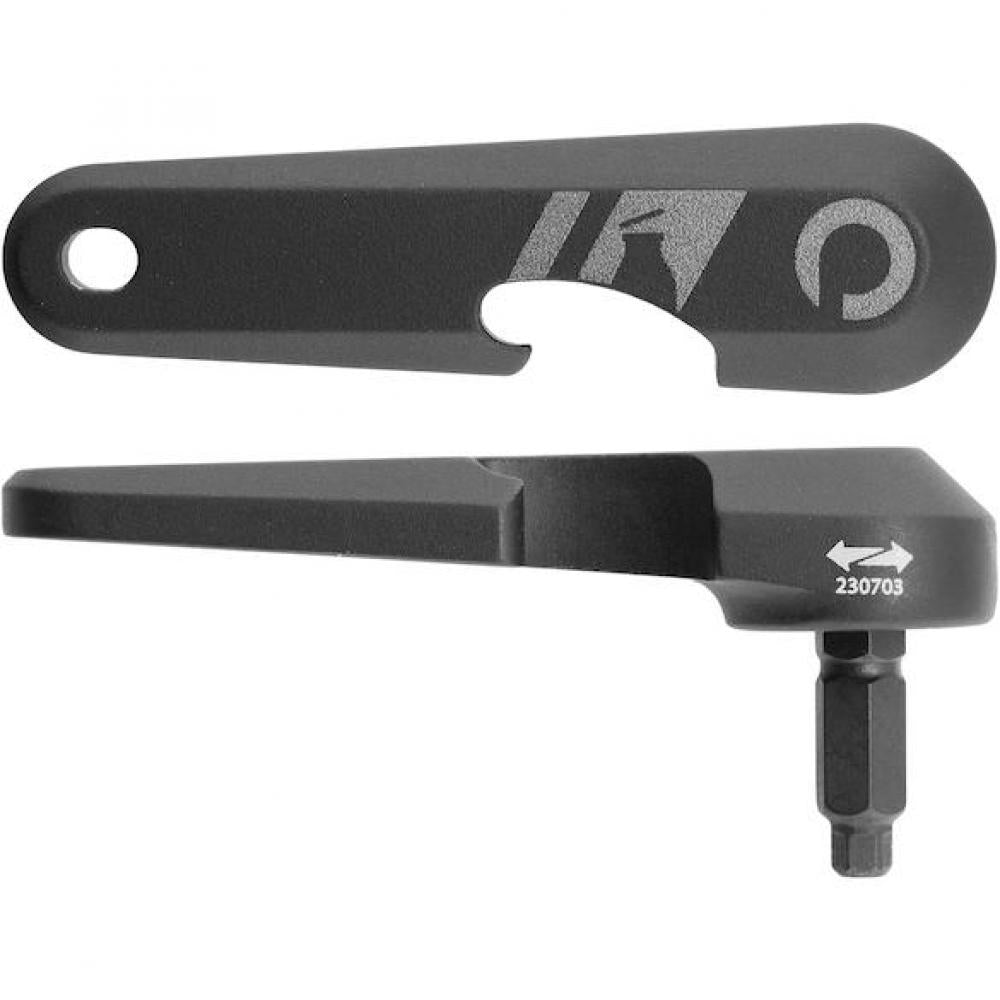 Procraft Werkzeug Multilever Essential Bottle Hex 6 / Hex 4 Schwarz - kompaktes Multitool für Steckachsen