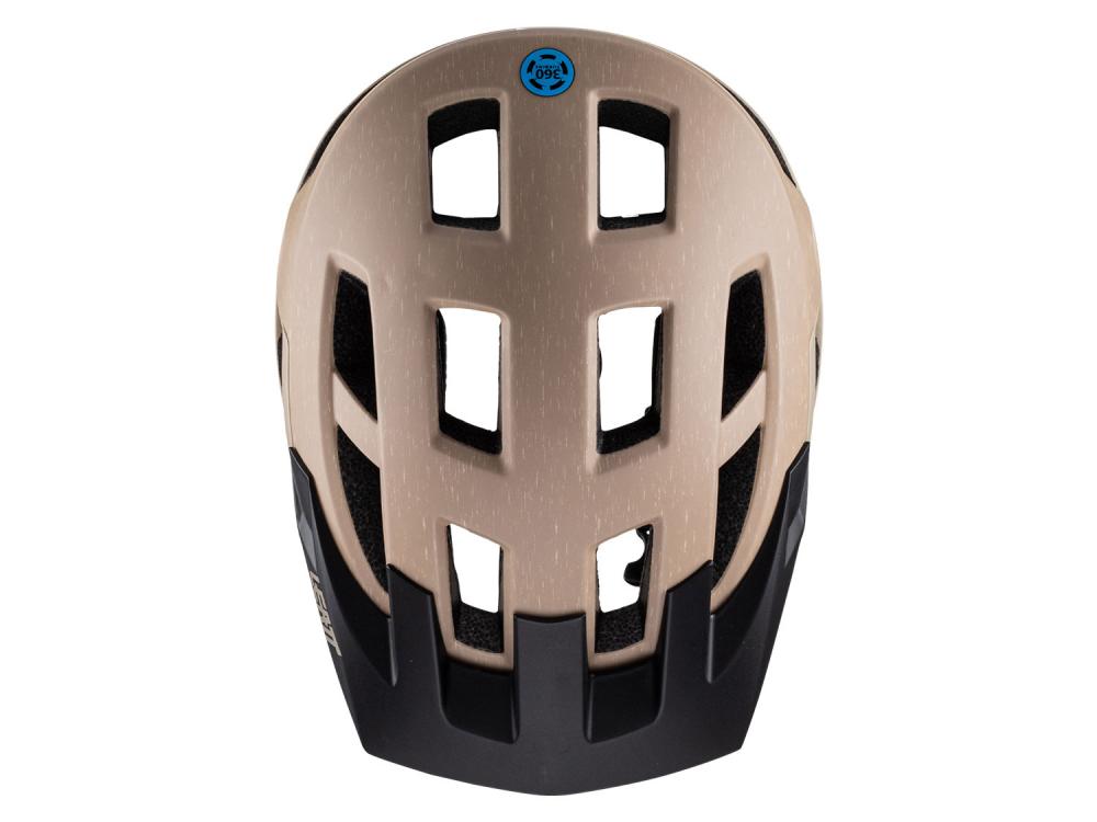 Leatt MTB Trail 2.0 Fahrradhelm M Dune - Rotationsschutz & Belüftung