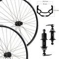 Roland Radsatz 26\" Disc Centerlock schwarz SE ZAC 19 Aluminium QC400 schwarz Speichen silber