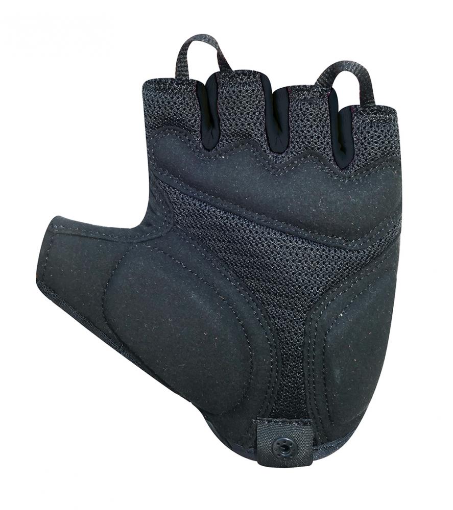 CHIBA Lady Gel Premium III - Radhandschuhe Damen, kurzfinger, schwarz, Größe S
