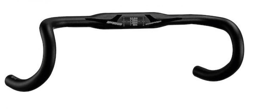 FSA Gossamer Compact Lenker 31,8 x 420 mm Schwarz - Ergonomisches Flat-Top Design aus Al6066