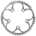 Silbernes TA Zéphir Kettenblatt 44 Zähne außen, 110mm Lochkreis, 9/10-fach.