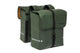 New Looxs Doppelpacktasche Odense Green Green - geräumige Fahrradtasche für Alltag & E-Bike