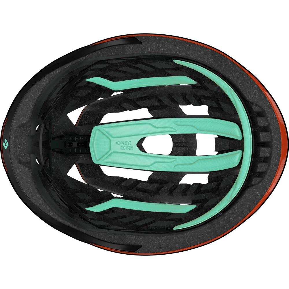 LAZER Helm Z1 KinetiCore Road Flash Orange S (52-56 cm) - leichter Aero-Rennradhelm