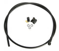 Hayes Bremsleitung Stroker schwarz 160 cm schwarz - präzise Bremsperformance für Scheibenbremsen
