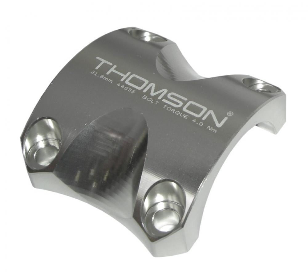 Ersatz Lenkerklemmung Thomson silber Elite X4 31,8mm