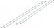 Exal SPEICHE DD 2/1,8/2 262 mm silber, 100 Stk - robuste Laufrad-Speichen