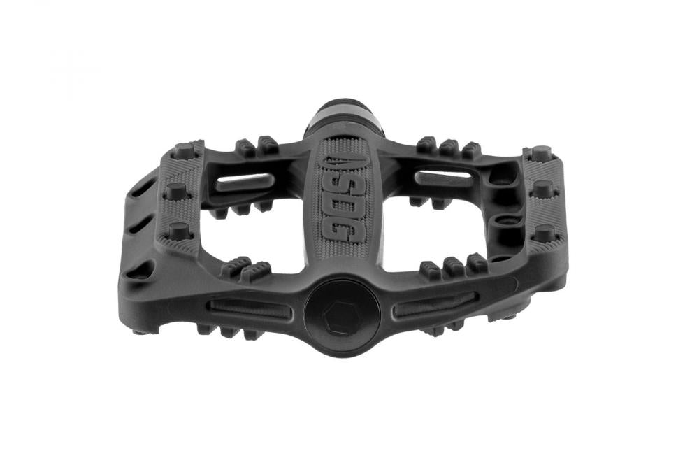 SDG Slater Jr. Fahrradpedal 90x90mm in Schwarz.