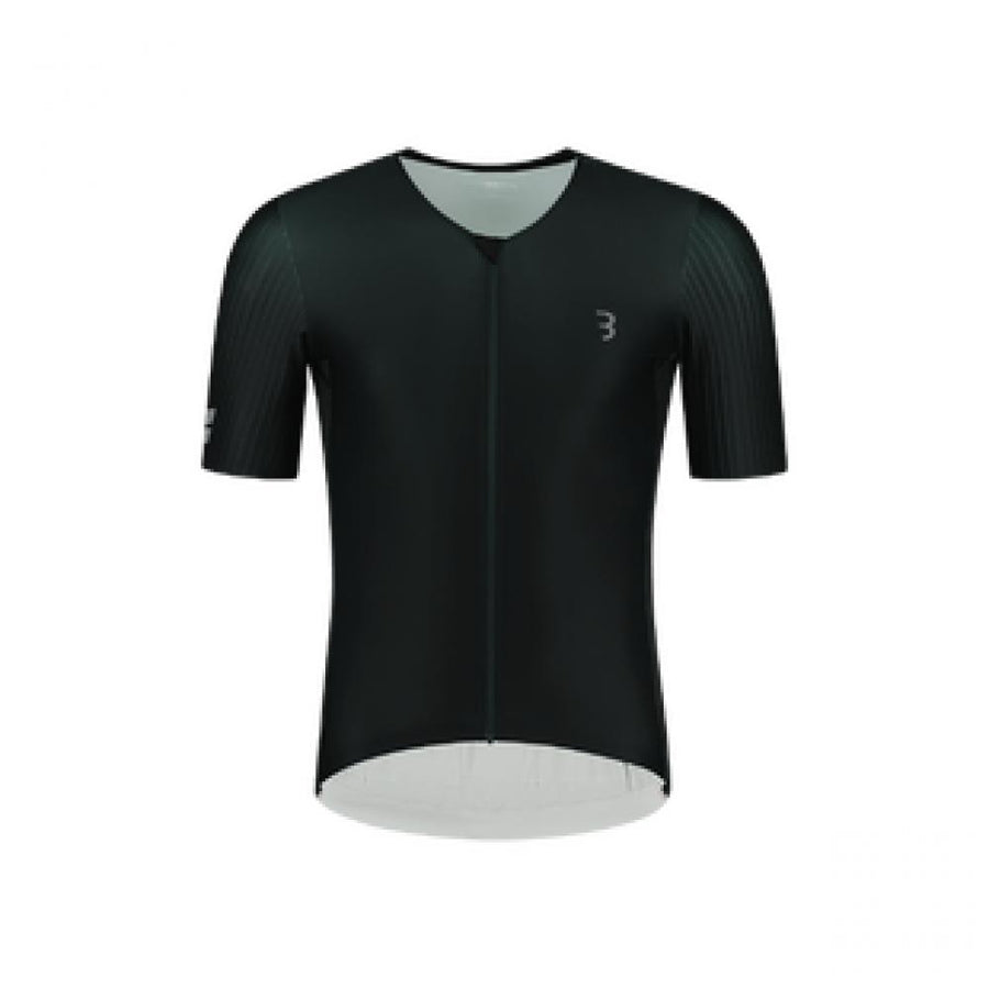 BBB Cycling BBB Trikot AeroTech XL schwarz XL roT - aerodynamisches, atmungsaktives Radtrikot