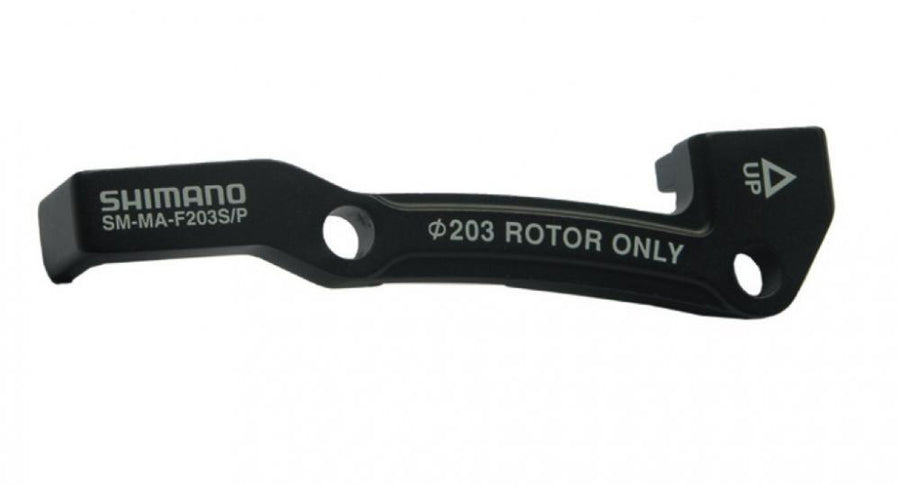 SHIMANO Scheibenbremsadapter Vorne IS PM 203 mm Scheibenbremsadapter - für 203 mm Bremsscheibe