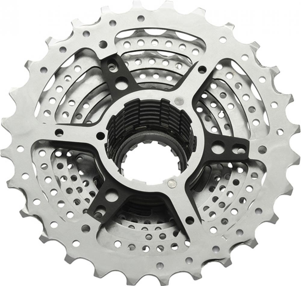 SHIMANO ALIVIO CS-HG51 8-fach 11-28Z Fahrradkassette silber für Trekking und MTB.