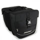 Haberland Doppeltasche Einsteiger schwarz 30x32x13cm - praktische Fahrrad-Gepäckträgertasche