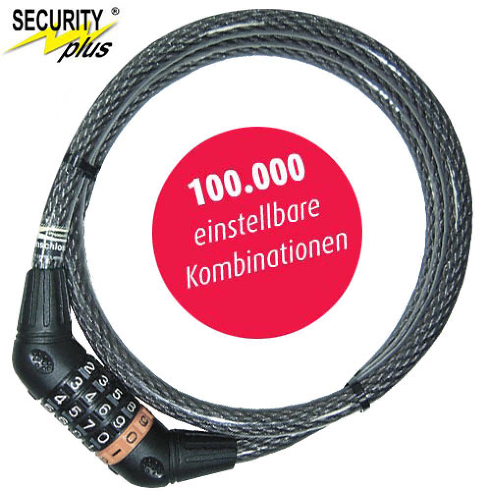 Zahlenschloss Z69 L 150 Cm D 12 Mm Silber