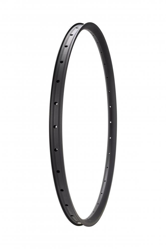 TRAVERSE Felge 27.5 Zoll Hinterrad Aluminium 32 Loch Disc 30mm Innenweite - Schwarz
