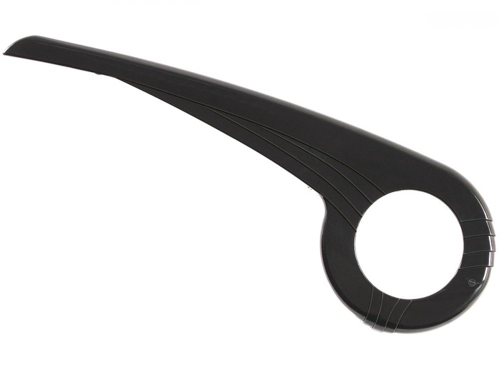 Hebie Kettenschutz 1 Flügel bis 48 Zähne schwarz ohne Halter 0344 E1