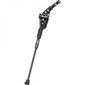 Ergotec Hinterbau-Seitenständer Universal 29, schwarz, verstellbar, Aluminium, für 28-29 Zoll Fahrräder mit Scheibenbremse.