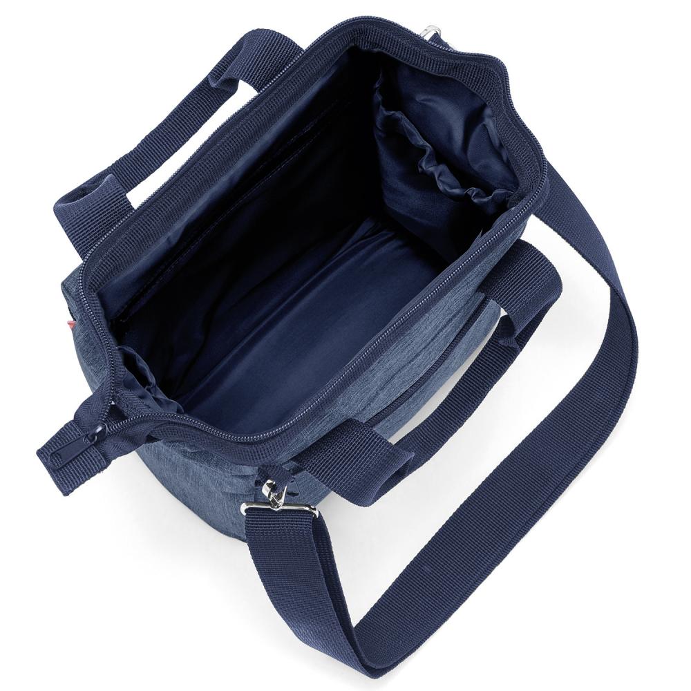 ROOMY Tasche KLICKfix Lenkertasche ROOMY twist blue Größe 24x13x22cm 4l