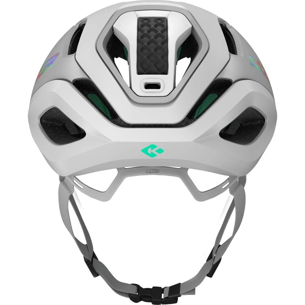 LAZER Helm Vento KinetiCore Road Pure White (S) - aerodynamischer Rennradhelm