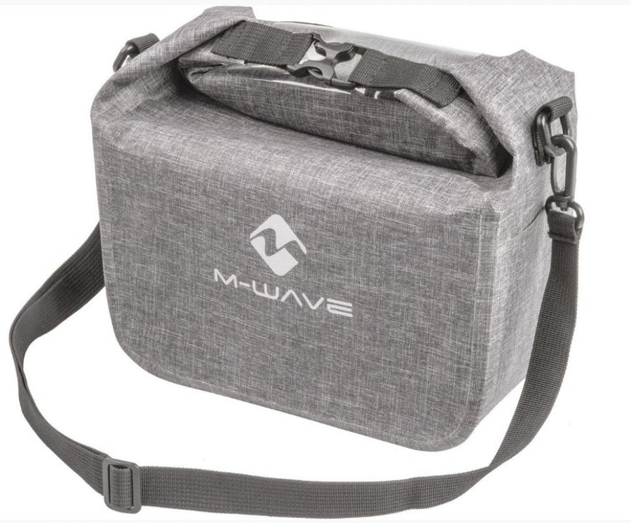 M-Wave Lenkertasche Suburban Front 7 Liter grau