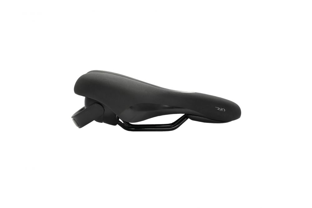 Selle Royal Rio Unitech Moderate Unisex Fahrradsattel - Wasser- & Abriebfest, Griff, Sitzwinkel ca. 60°