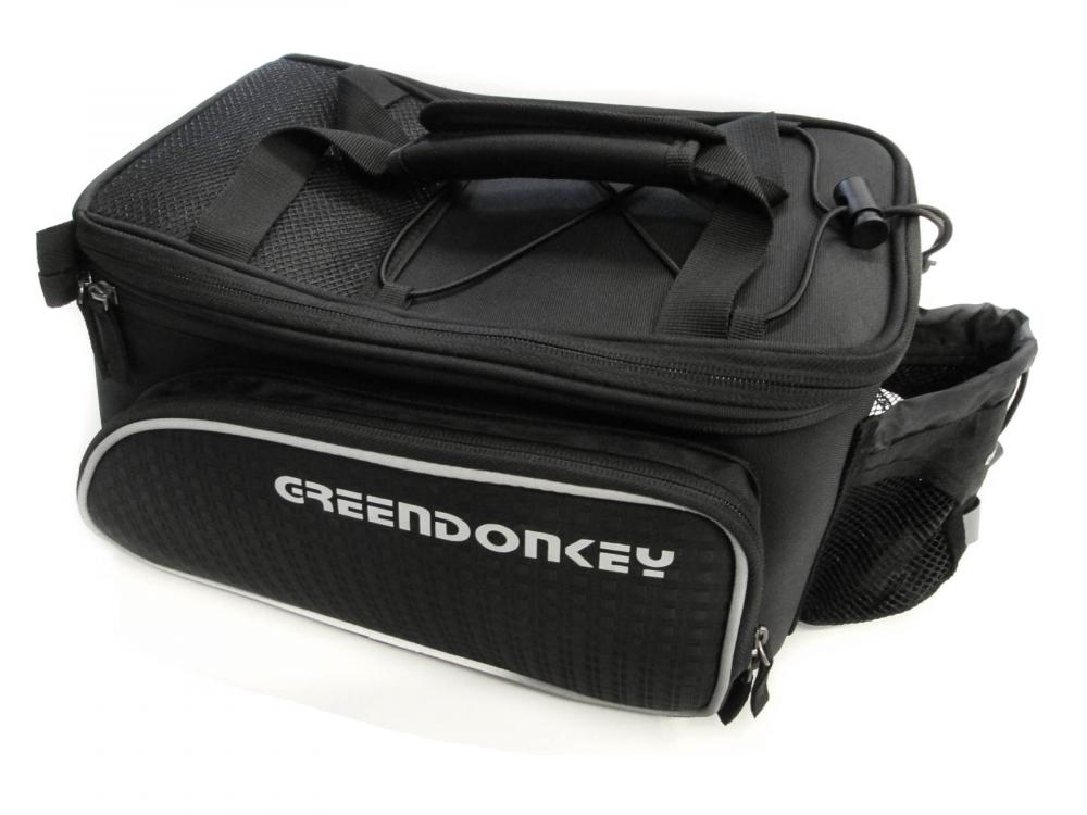 Greendonkey Gepäckträgertasche Gustav2 Klettverschluss