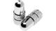 Deity Presta Valve Caps Silver - CNC-gefräst aus Aluminium 6061 T6, griffig gerändelt, Paar, kompatibel mit Presta-Ventilen, ultraleicht