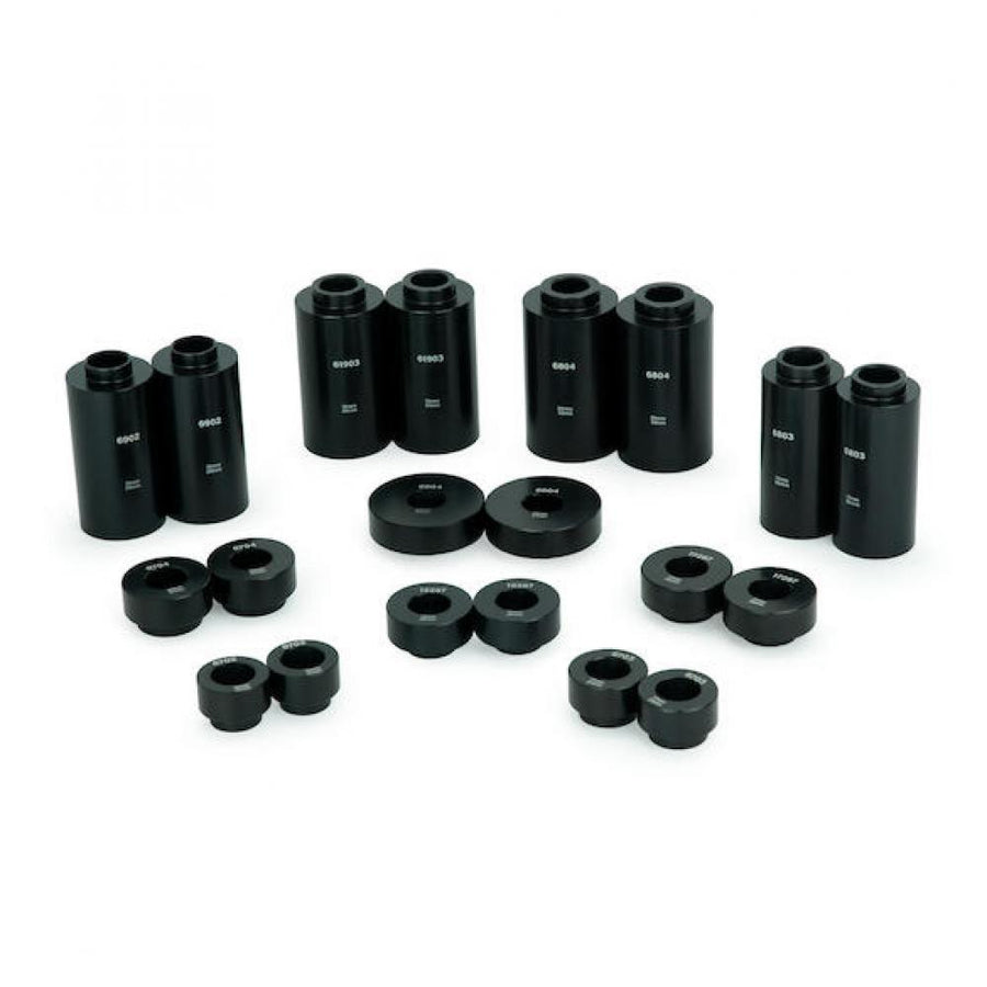 Abbey Tools Druckstück-Erweiterungsset für Lagerpresse 15-19 mm Schwarz - präzises Arbeiten