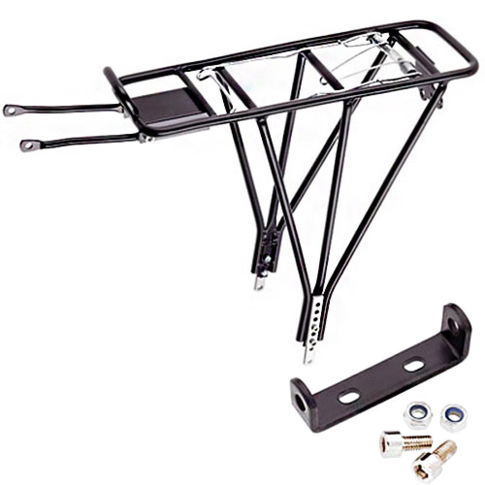 Gepäckträger 3bein Schwarz Aluminium 26-28zoll