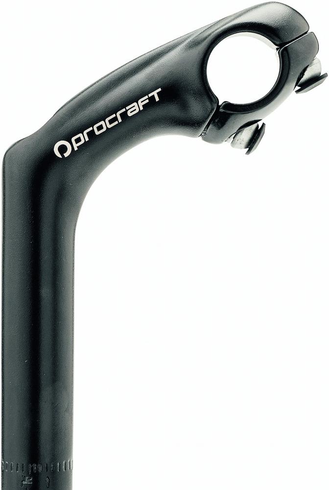 Procraft Schaftvorbau 30° / 100 mm Aluminium Schwarz - Klassischer Vorbau für City & Trekking