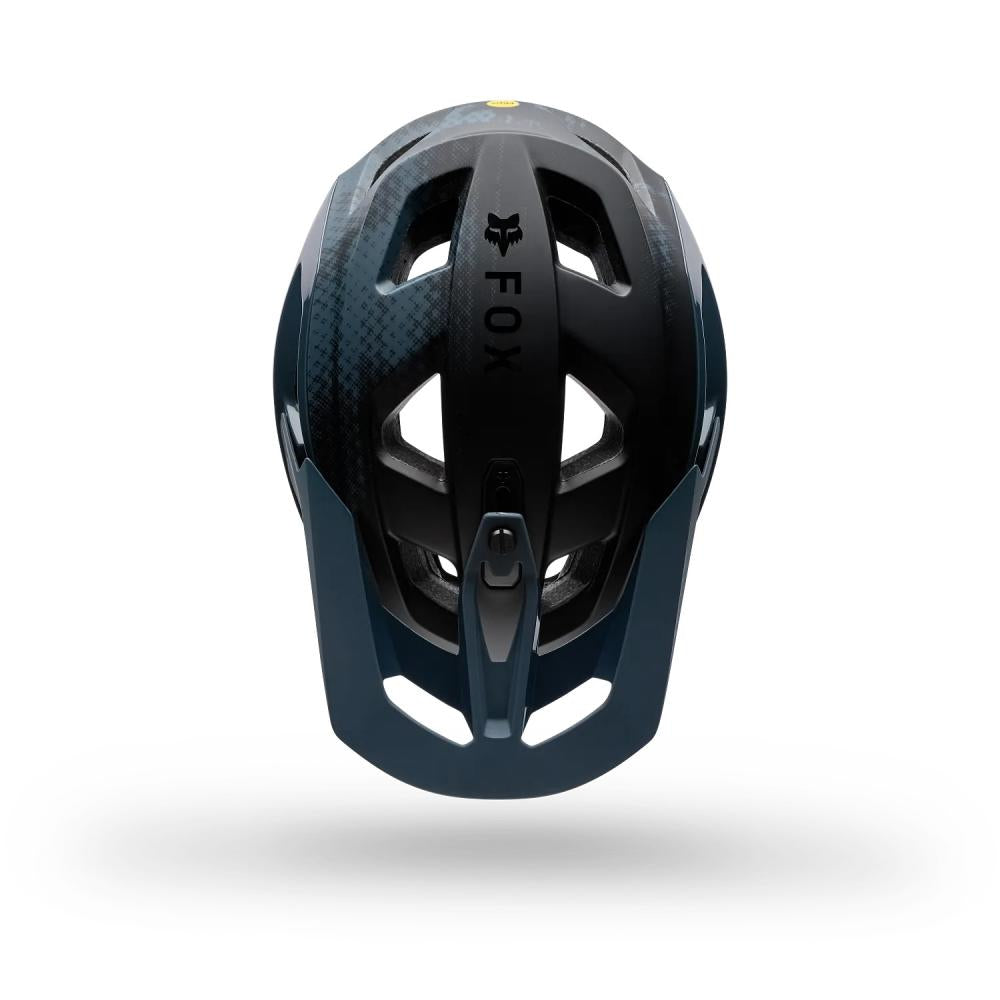 FOX Speedframe Pro Sense MTB-Helm - Galaxy Blue - Größe M 55-59 Zentimeter - Mips - BOA Fit System - FIDLOCK - 5 Sterne Virginia Tech