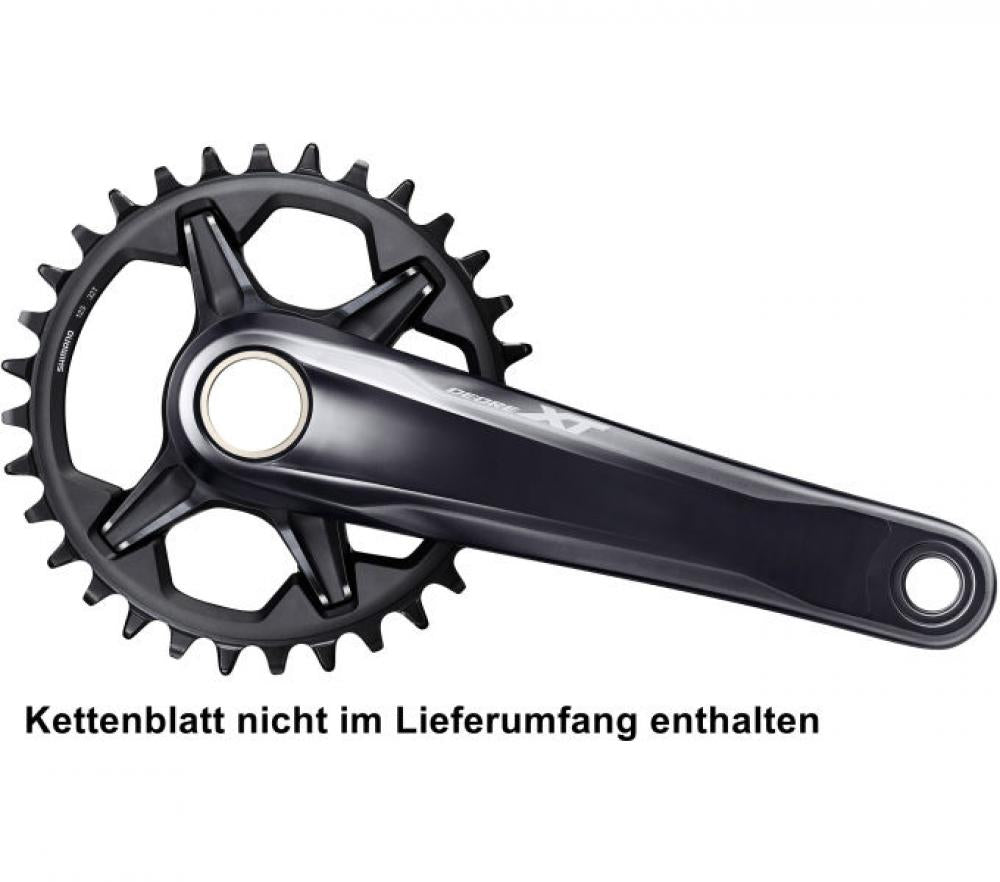 Deore Xt Fc-m8120-1 Kurbelgarnitur 170 Mm, 12-fach, Ohne Kettenblatt, Hollowtech Ii, Kettenlinie 55 Mm, Q-faktor 178 Mm, Boost-standard
