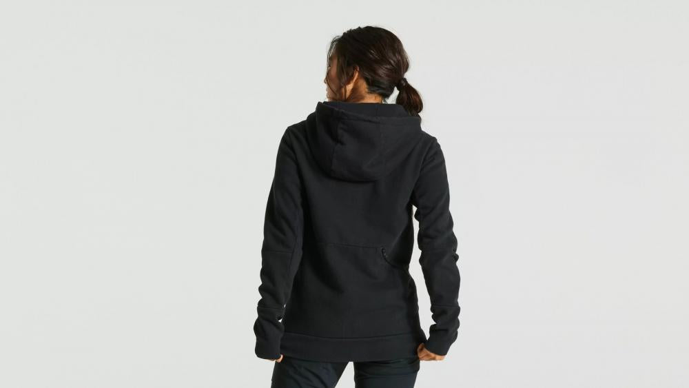 LEGACY WORDMARK ZIP-UP HOODIE WMN BLK XS - Bekleidung