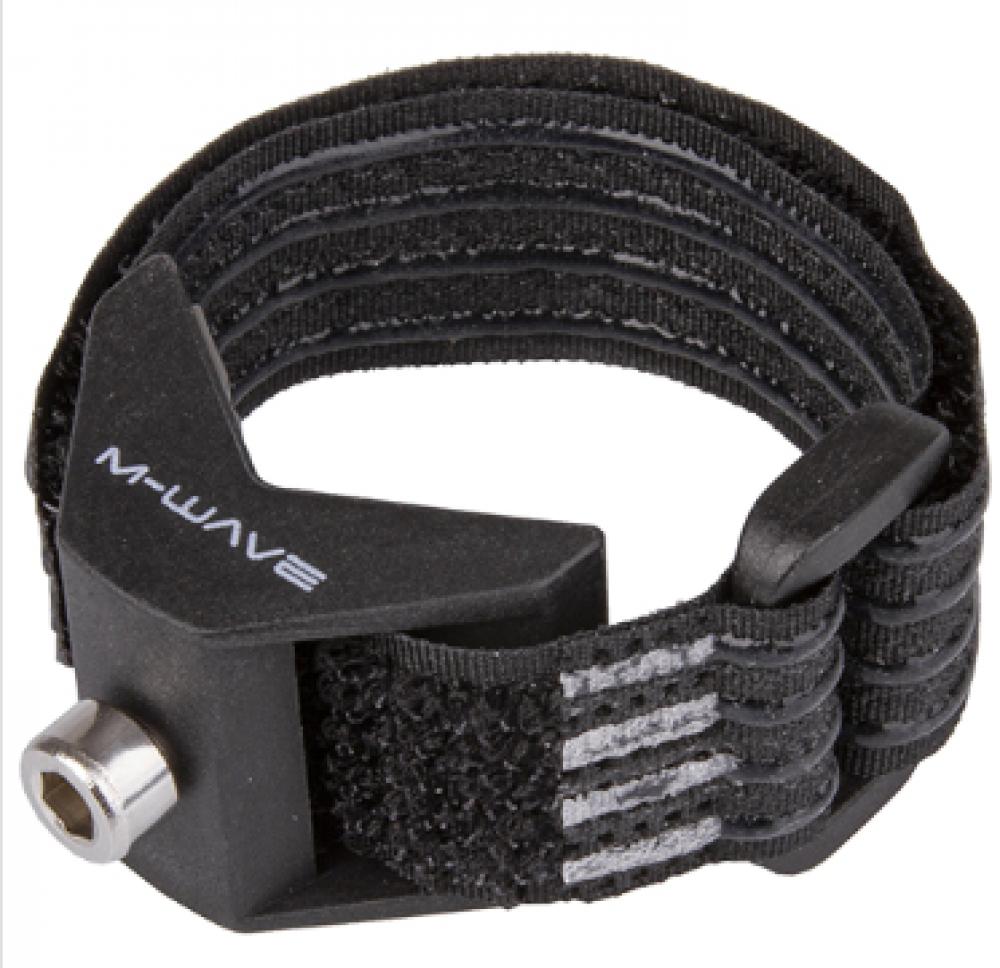 M-wave Ada Bc Flex 2 Adapter Für Flaschenhalter Universelle, Flexible Montage Mit Klettbändern