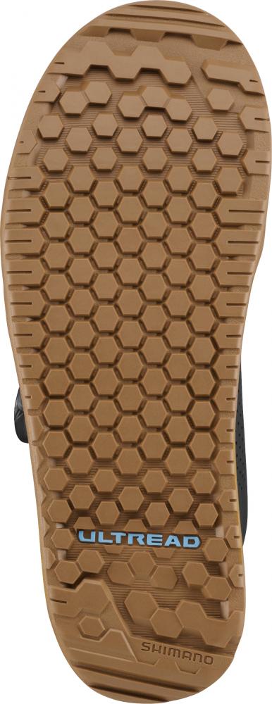 SHIMANO GF800, SCHUH, WOMEN, FLAT, BLACK/AMBER, GR. 40 Fahrradschuhe - 800,