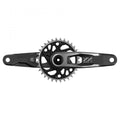 SRAM XX Downhill DUB MTB Kurbel T-Type - Leichte Carbon-Kurbel für Downhill - Kettenblatt