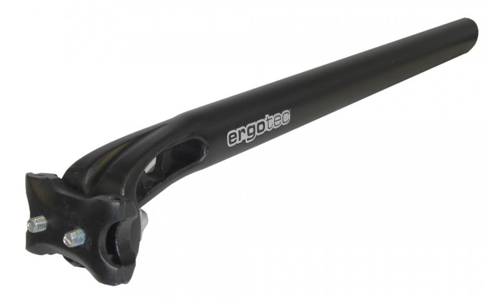 Ergotec Patentsattelstütze Hock Evolution Ø 27,2mm 400mm schwarz/matt Alu