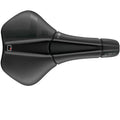 Schwarzer Prologo Proxim W400 Sport Unisex Fahrradsattel, 163mm breit.