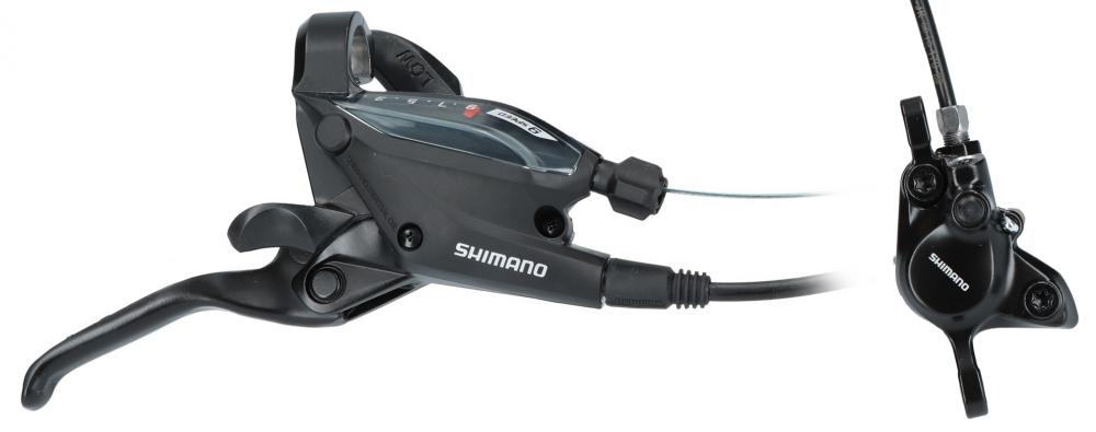SHIMANO Scheibenbremse EF505/MT200 HR - hydraulisch, 633 g, Radsport hinten